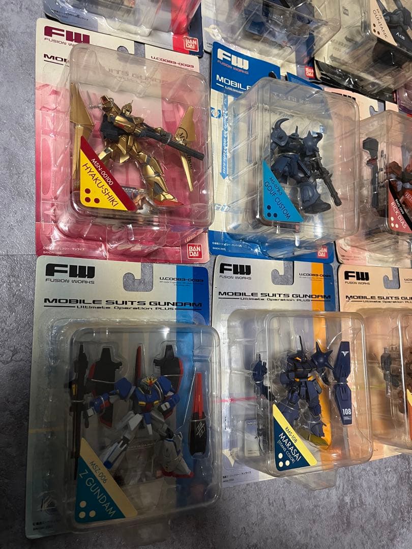 FW モビルスーツガンダム フィギュアセット　15個