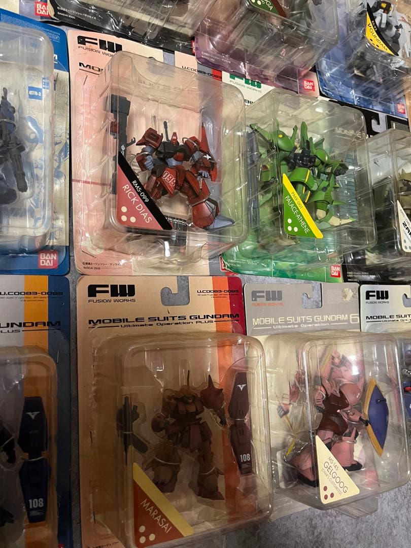 FW モビルスーツガンダム フィギュアセット　15個