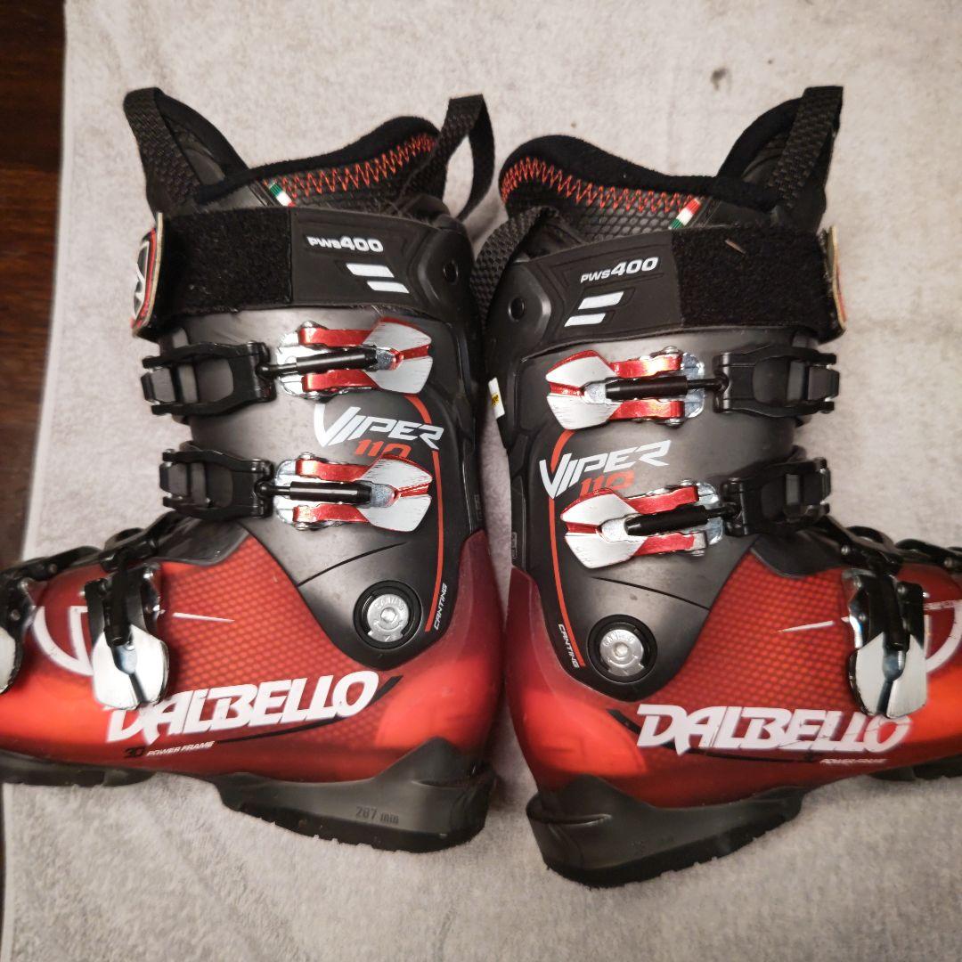 DALBELLO Viper 110 レッドスキー靴
