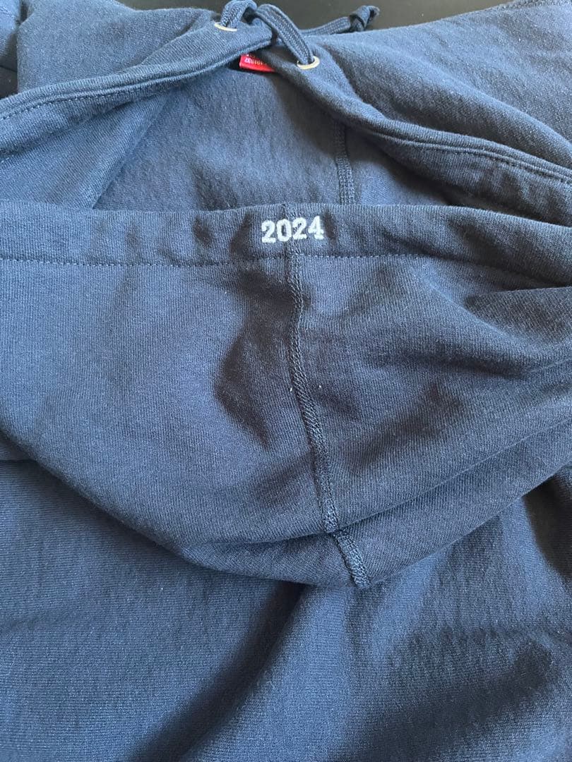 スケートボード Supreme box logo foodie 24fw navy medium