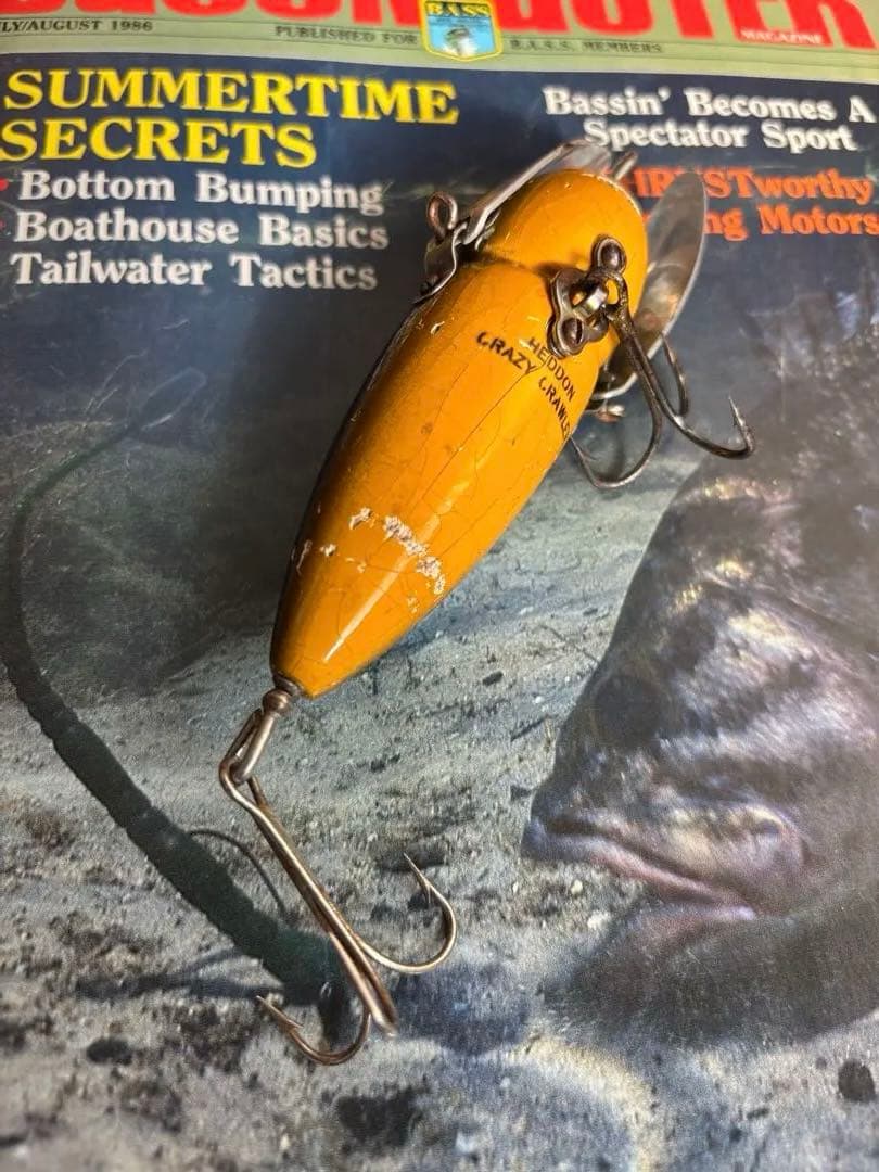 ヴィンテージ　ヘドン heddon #2150 マスキークレイジークローラー