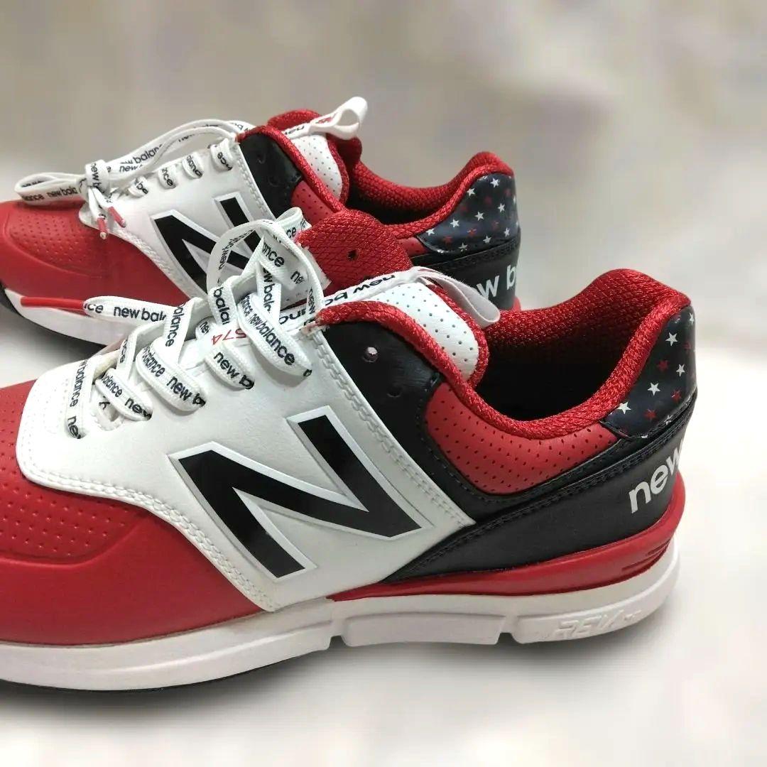 週末‼️未使用品 new balanceニューバランス ゴルフシューズ 23.5