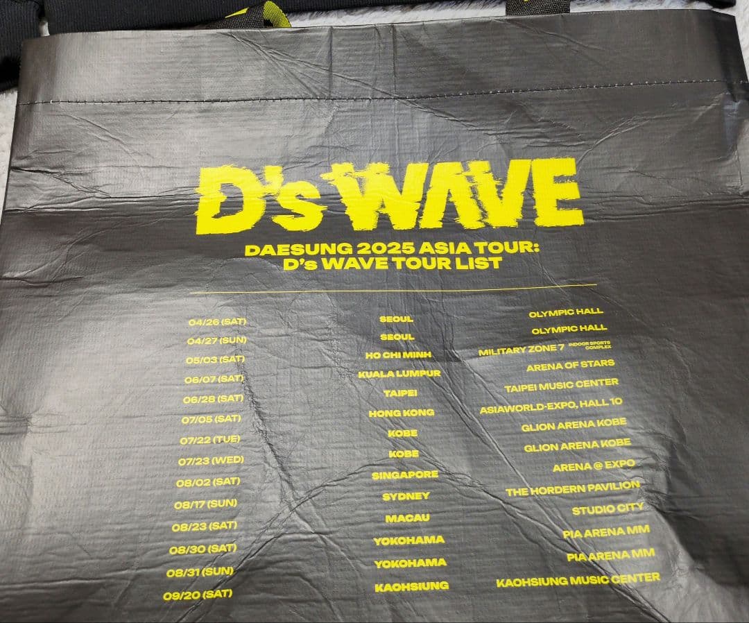 Ｄ-LITE テソン　D'S WAVE ENCORE 2026 グッズ2点