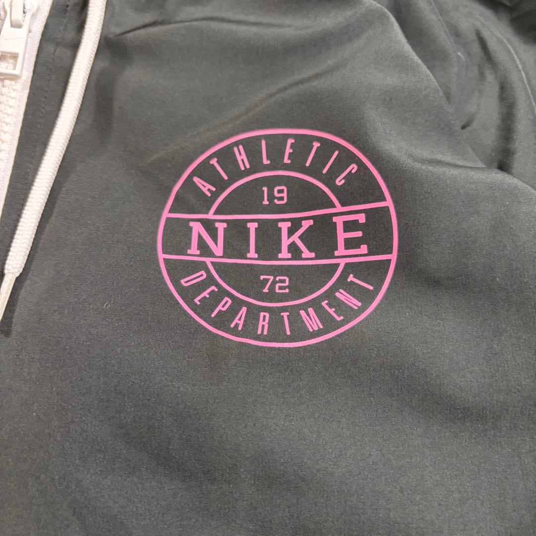 NIKE ナイキ ウインドブレーカー上下 ブラック ピンク セットアップ