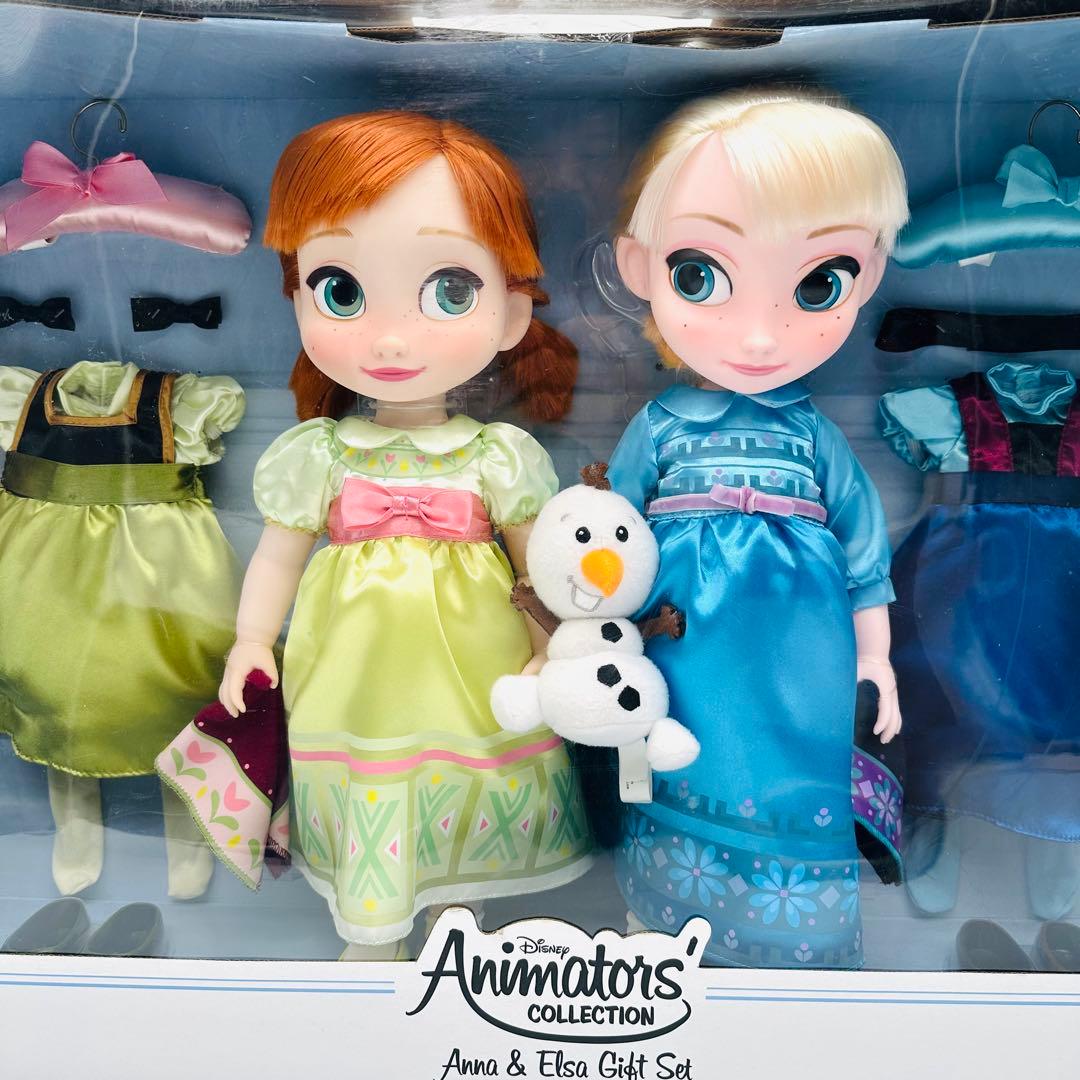 ディズニー アニメーターズコレクション アナとエルサ 人形セット