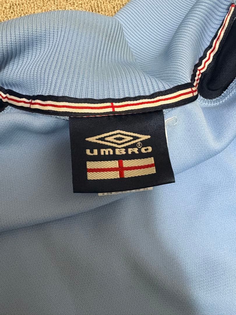 UMBRO アンブロ イングランド代表 トラックジャケット ジャージ 水色 M