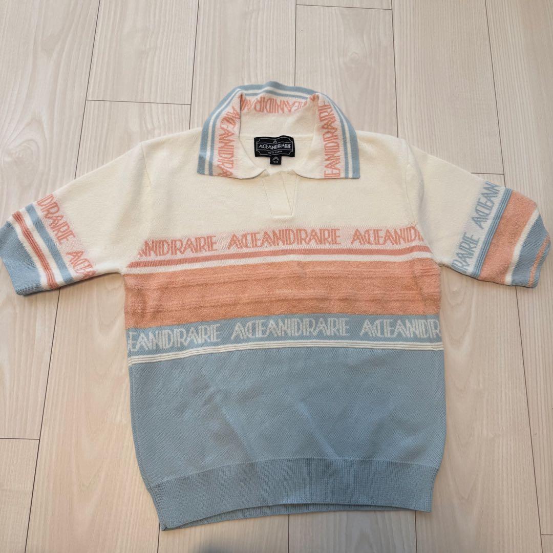 秀　ACEANDRARE 半袖ニット、スカートセット