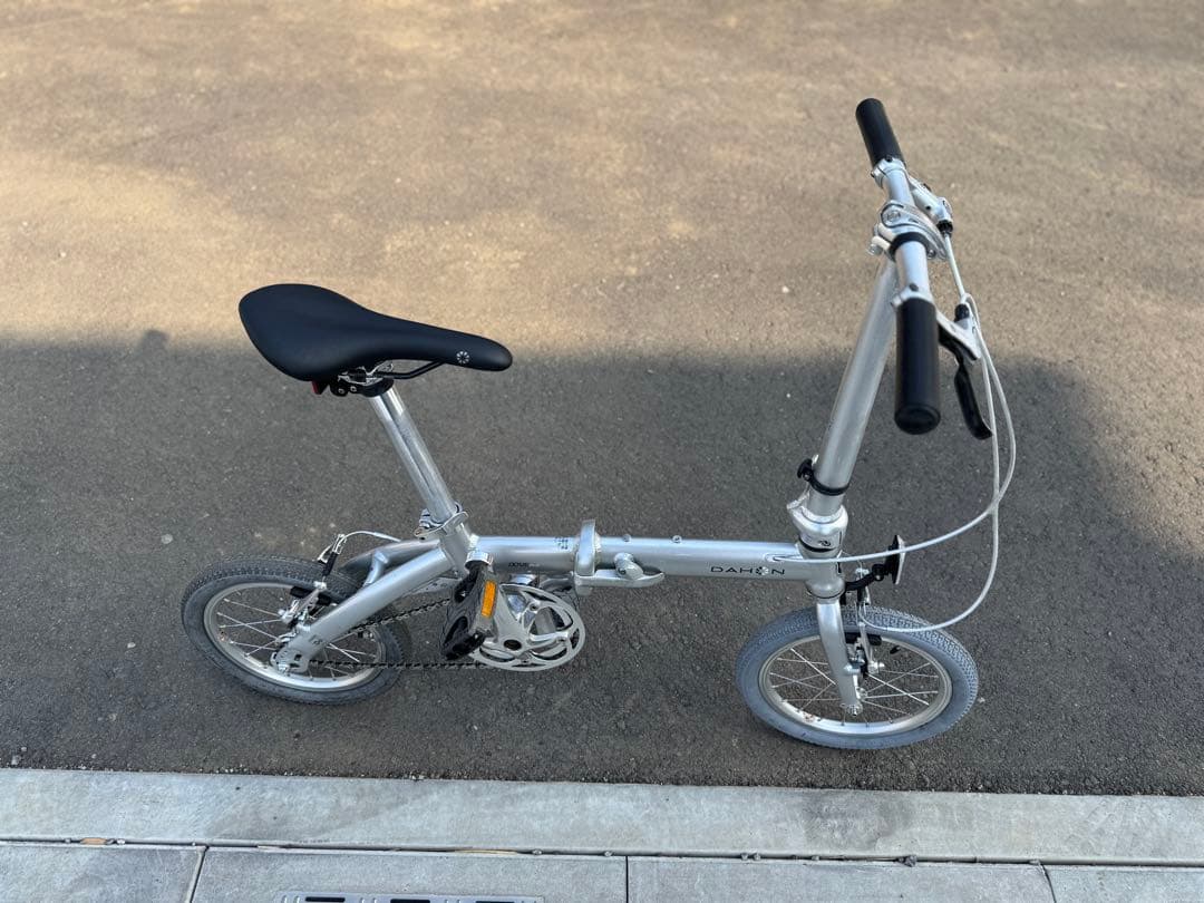 DAHON Dove Plus 折りたたみ自転車 軽量 シルバー 美品