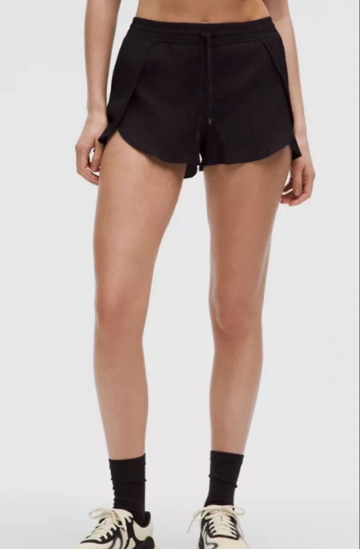 lululemon ショートパンツ　ブラック