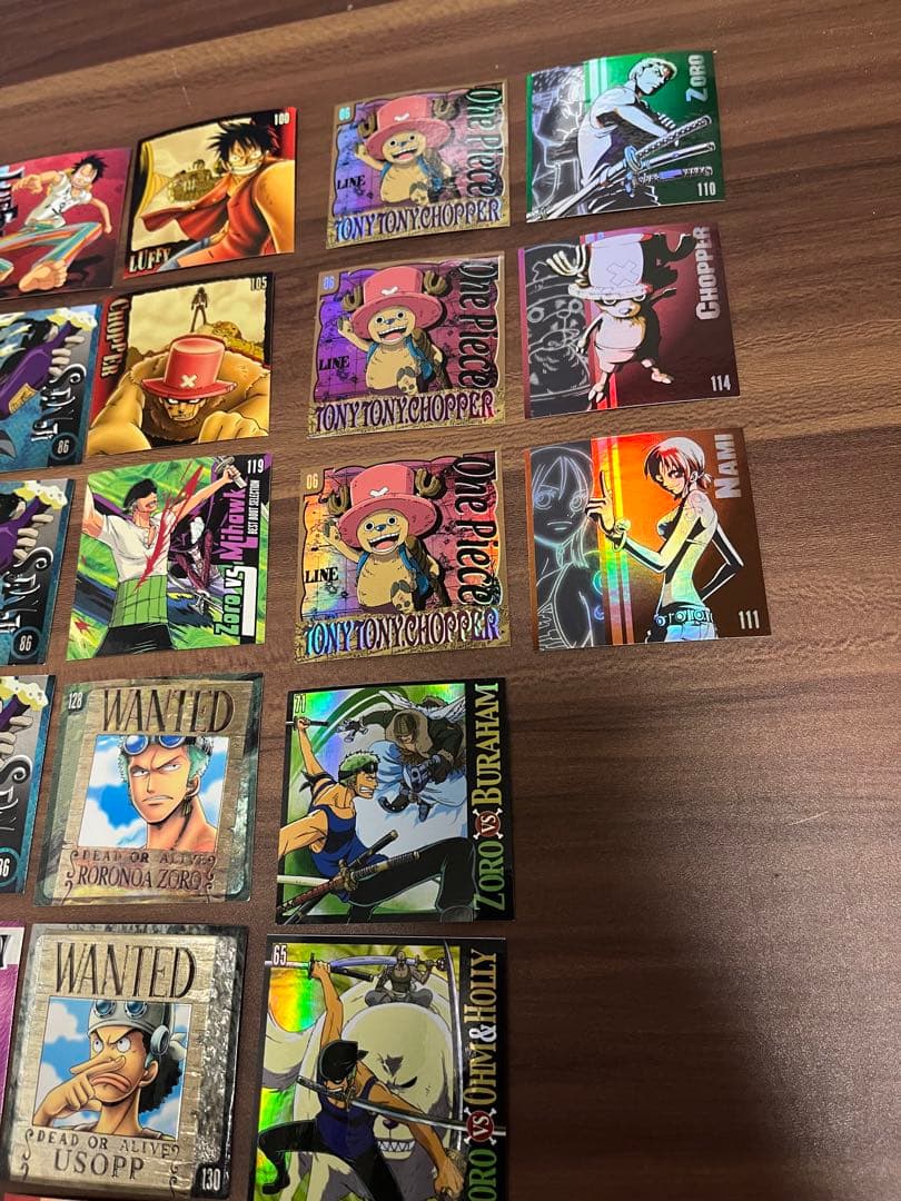 ワンピース ONE PIECE 森永ウエハース　シール
