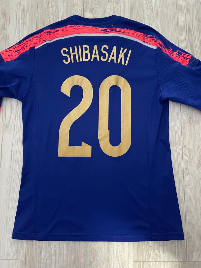 日本代表 柴崎岳 ユニフォーム 2014 パッチ付 M
