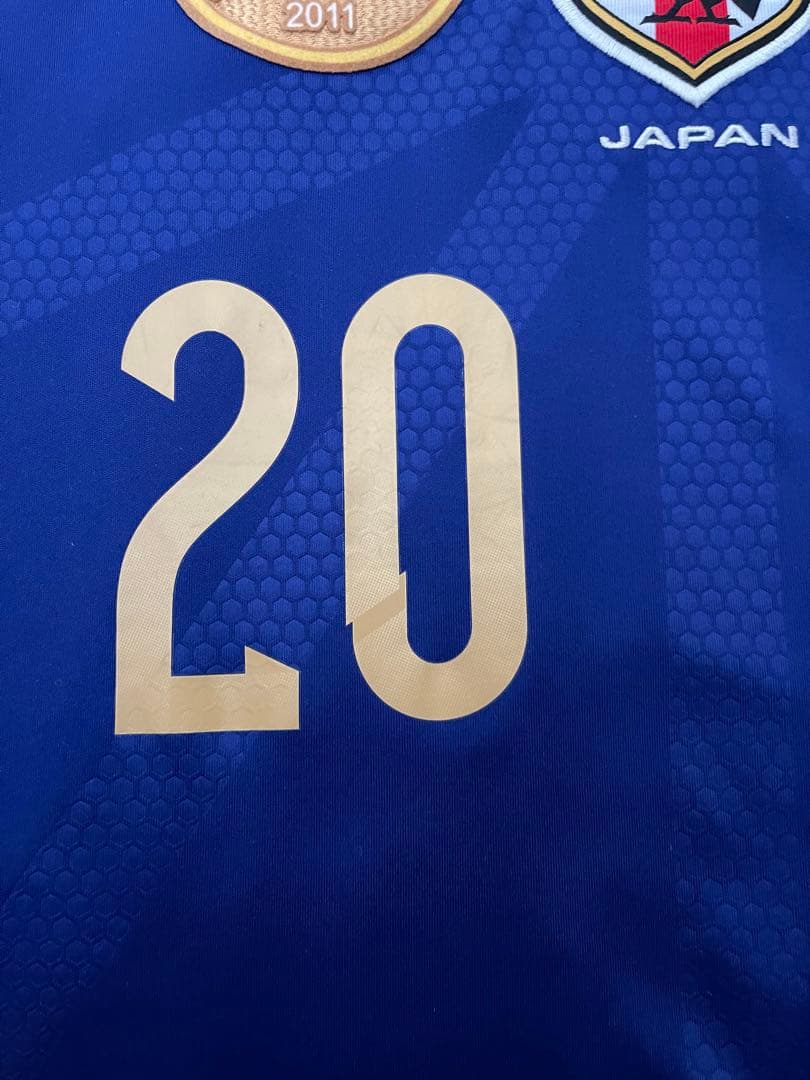 日本代表 柴崎岳 ユニフォーム 2014 パッチ付 M