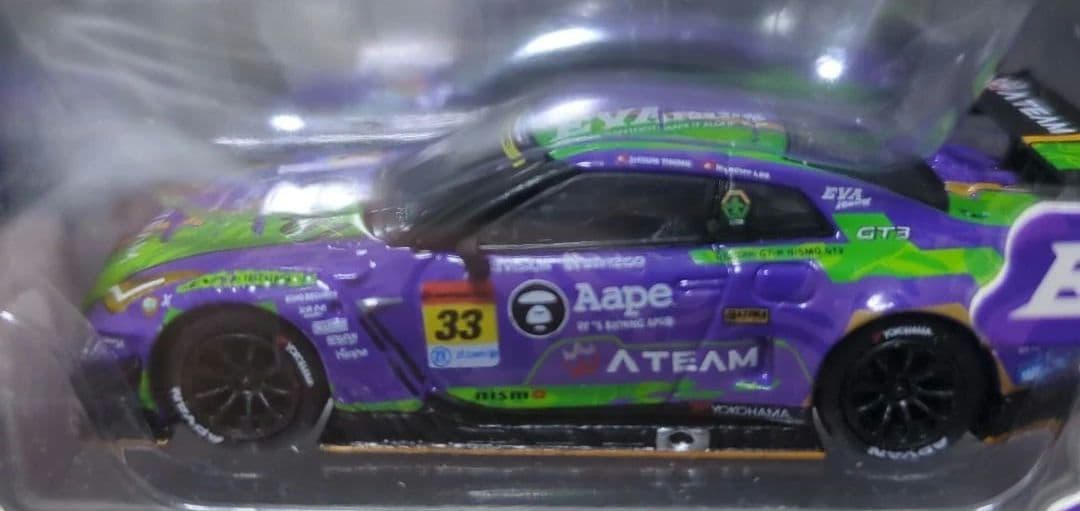 Mini GT 1/64 日産 GT-R R35 エヴァ レーシング