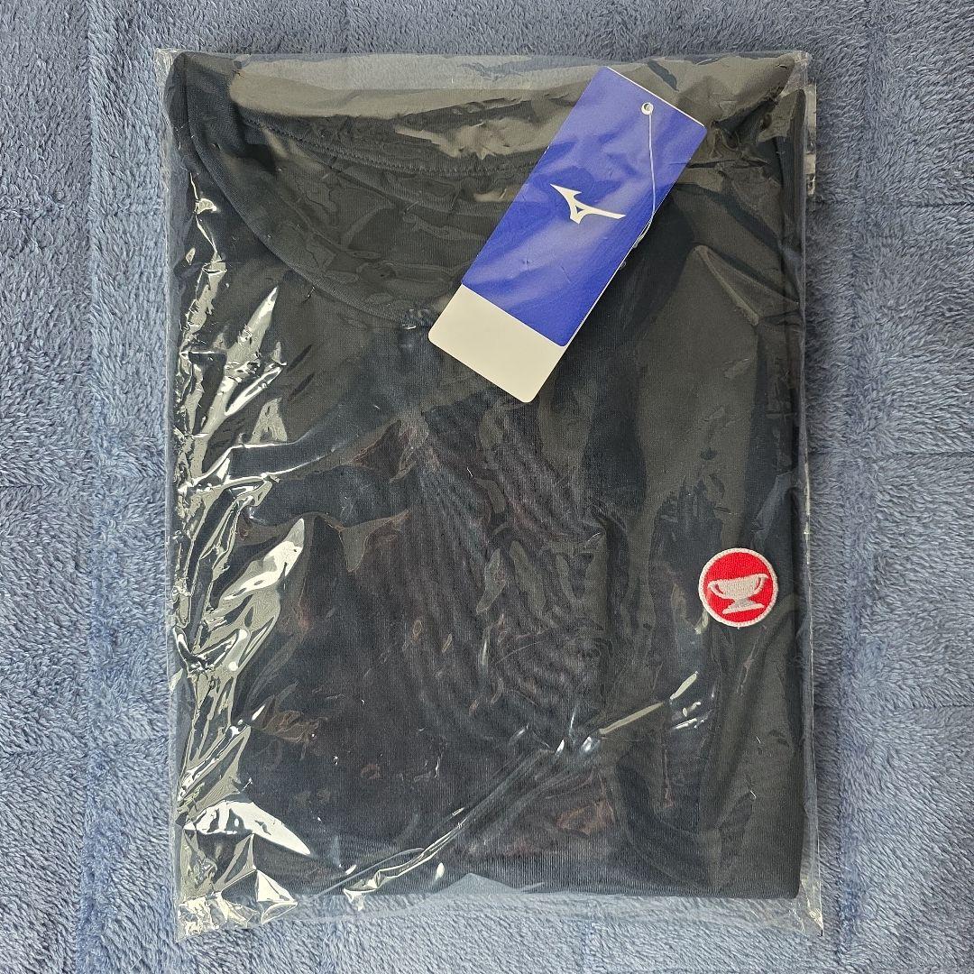 ミズノ MIZUNO　赤カップ　2XO紺Tシャツ+靴下セット　美津濃　新品未使用
