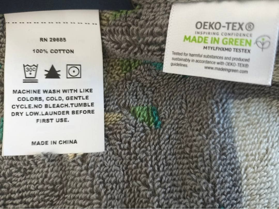 PENDLETON ペンドルトン　特大　ブランケット　タオルケット　グレー