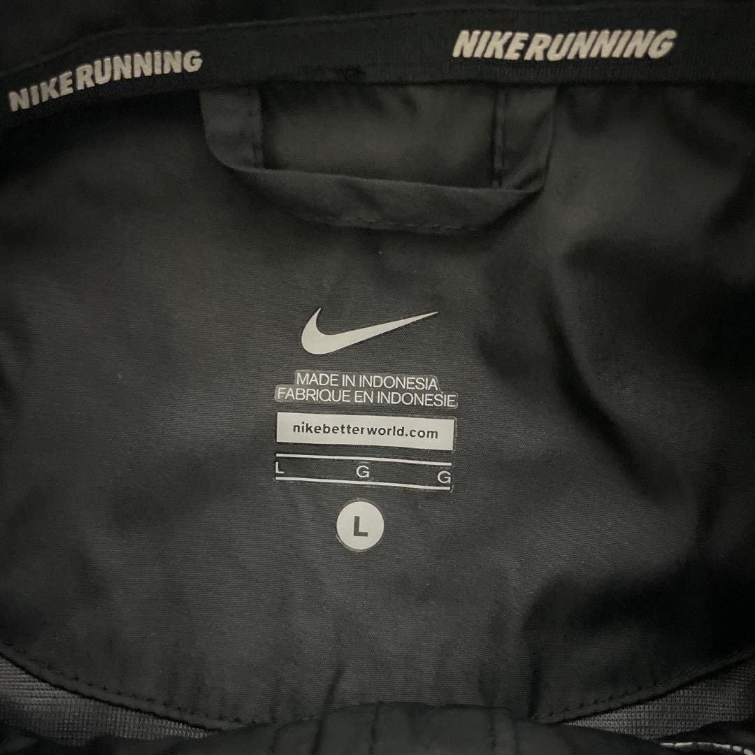 NIKE ナイロン セットアップ L M ランニング ウインドブレーカー 上下
