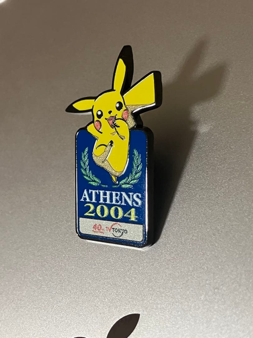 ★非売品★　2004年アテネオリンピック　ピカチュウ ピンバッジ