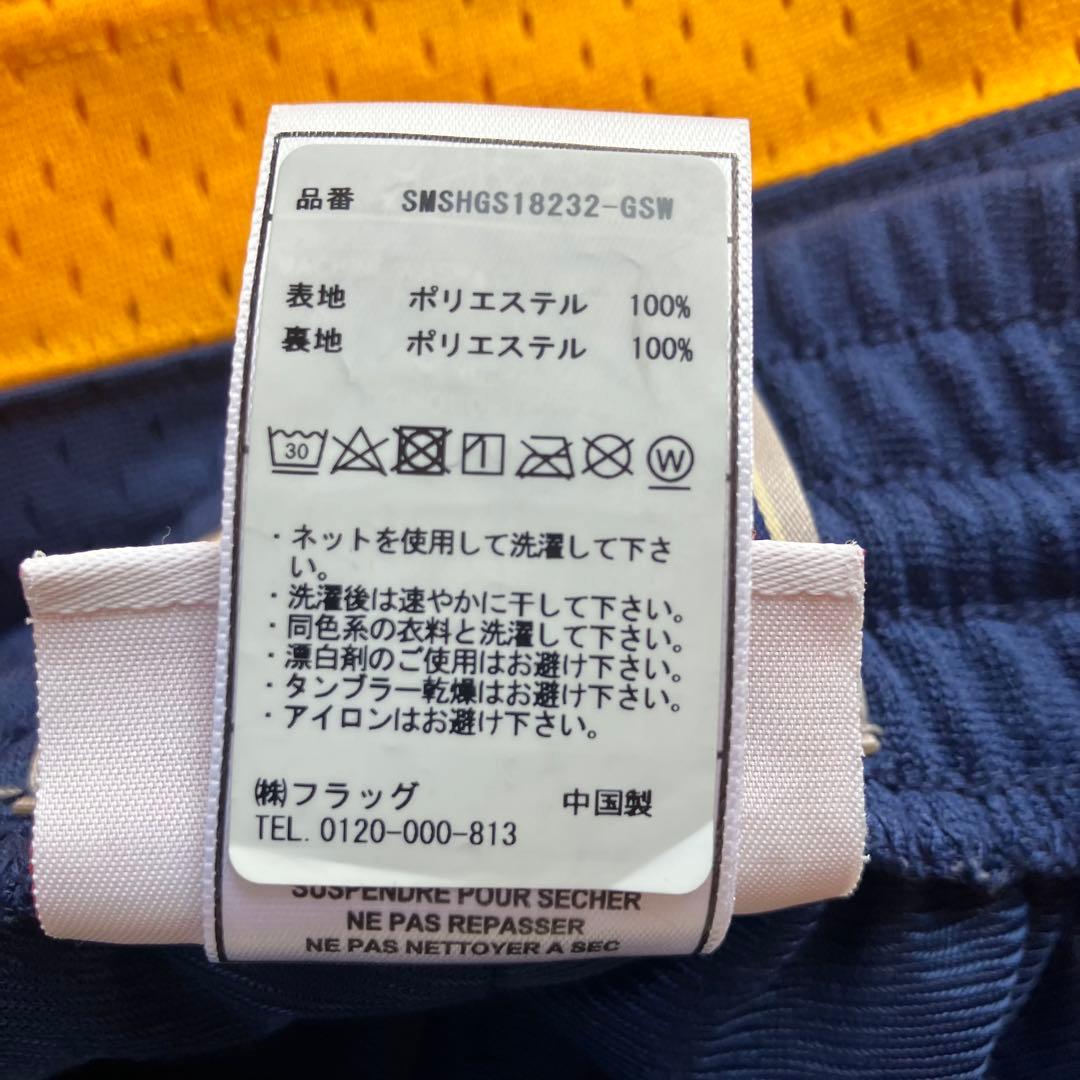 NBA ゴールデンステイト・ウォリアーズ　ハーフパンツ　バスパン　ユニホーム