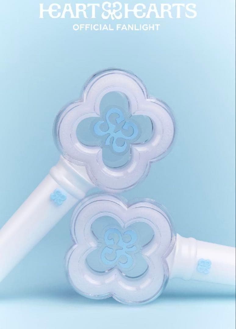 Hearts2Hearts ペンライト 2個セット　ハトゥハ ハツハ トレカなし