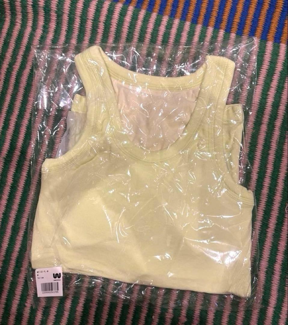 新品　we’rthy skin tank