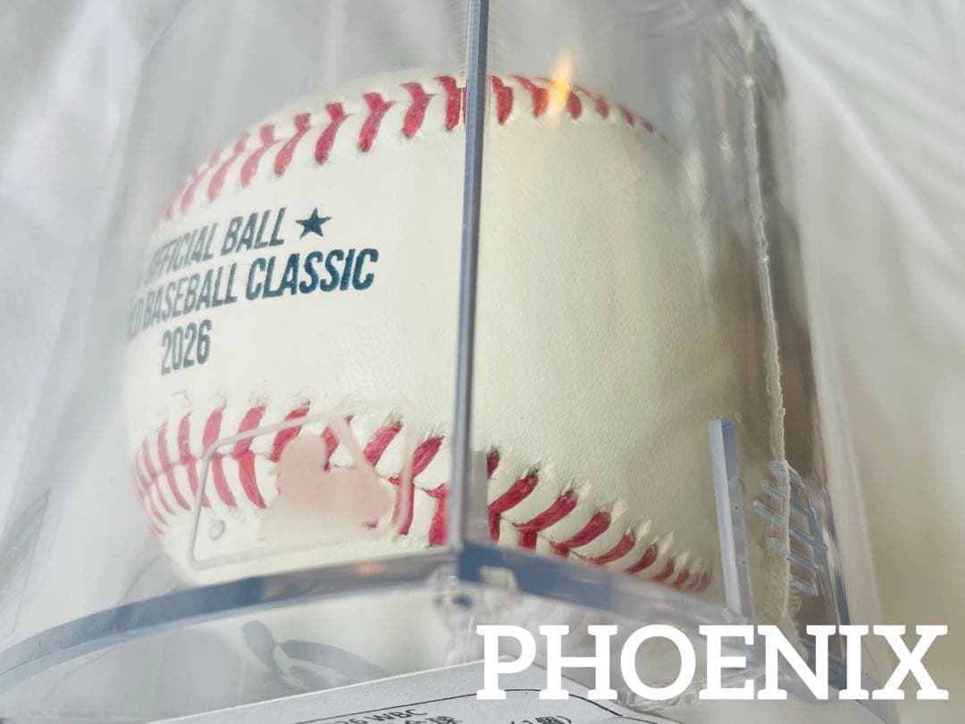 新品★WBC2026公式試合球UV防止ケース入り侍ジャパン