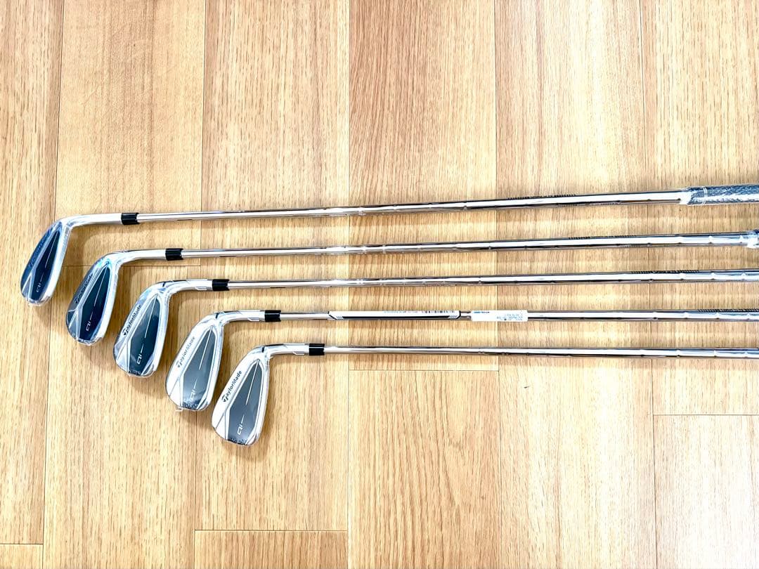 新品未使用 TaylorMade Qi アイアンセット 5本セット スチール S