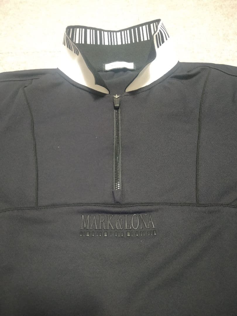 MARK & LONA　マークアンドロナ　ハーフジップ　ポロシャツ　メンズウェア