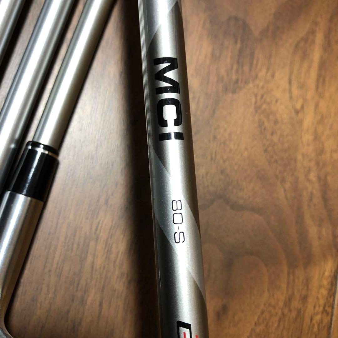 中古　アイアンセット　5本　6〜P ゼクシオX MCI 80 S