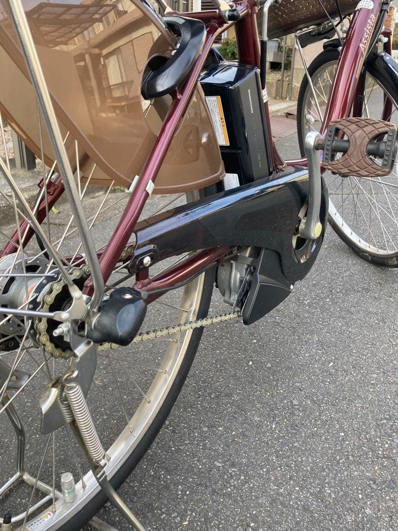 【美品】電動自転車 ブリジストン アシスタDX (A4D26) 24インチ