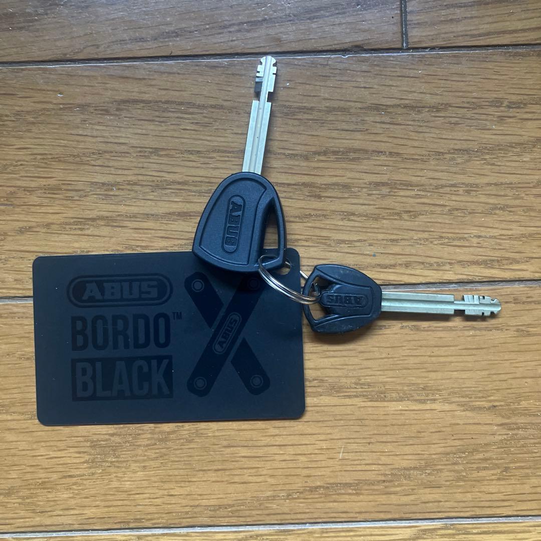 アクセサリー ABUS BORDO GRANIT X-PLUS 6510 Black
