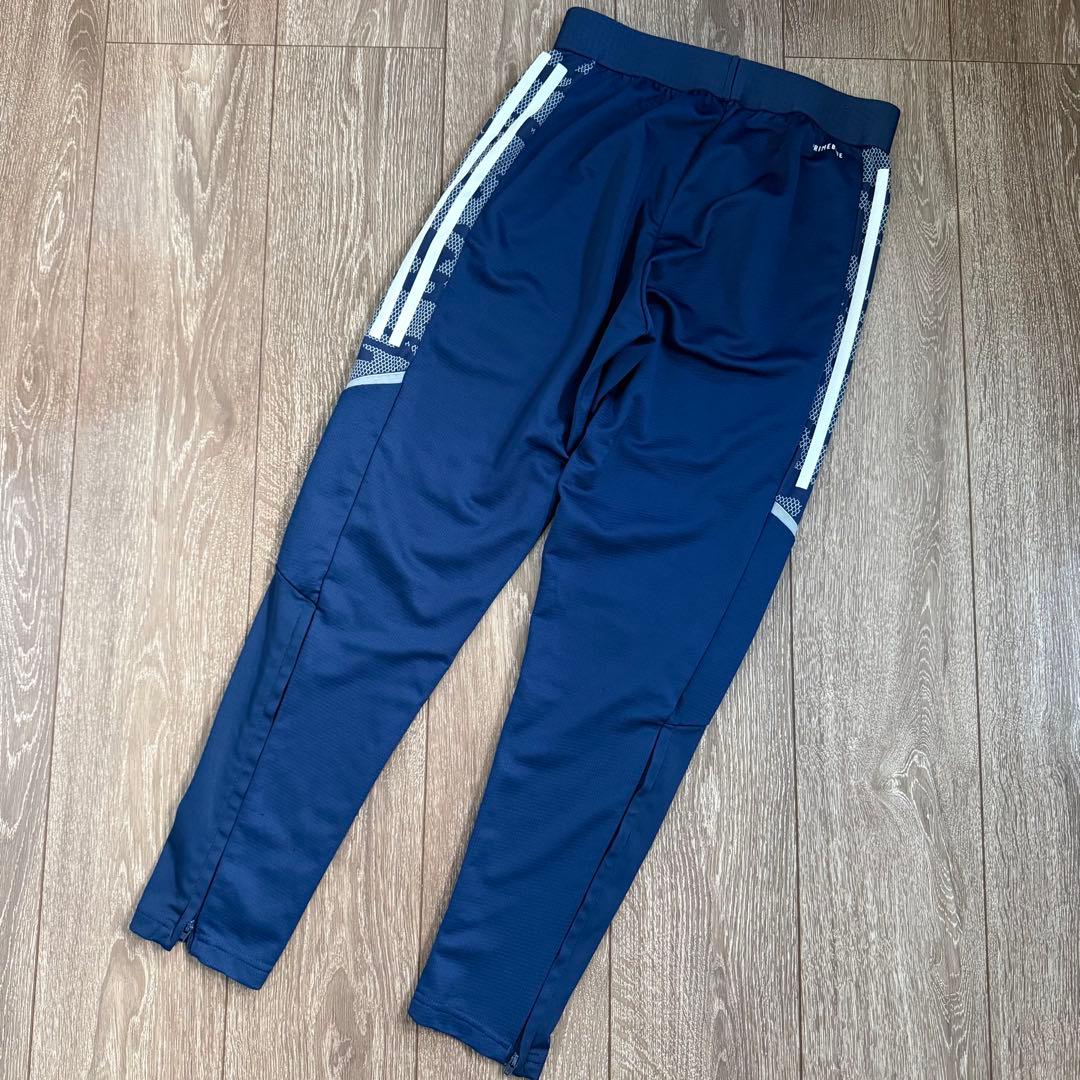 美品 adidas アディダス サッカー トレーニングウェア ジャージ 上下 S
