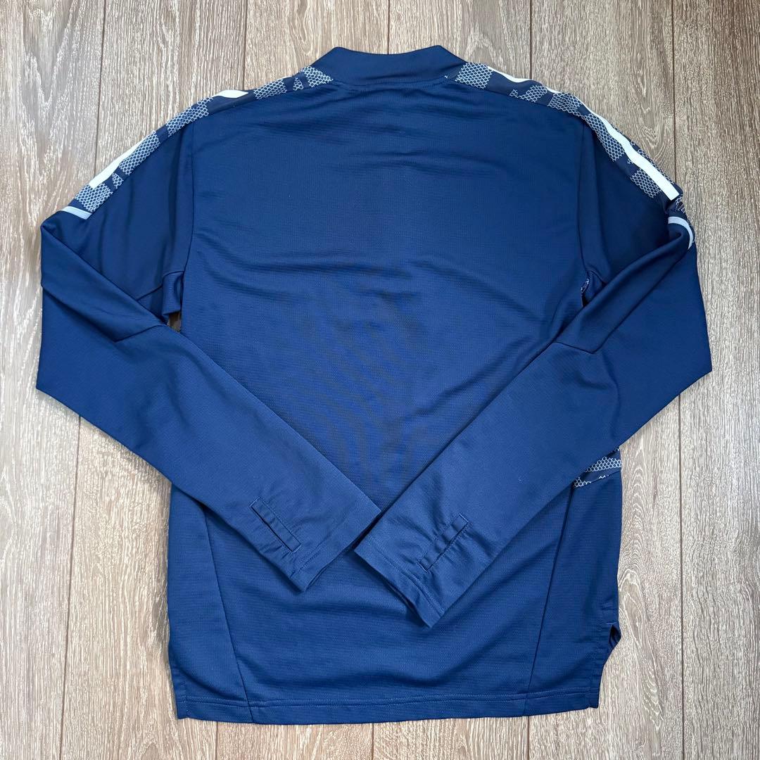 美品 adidas アディダス サッカー トレーニングウェア ジャージ 上下 S