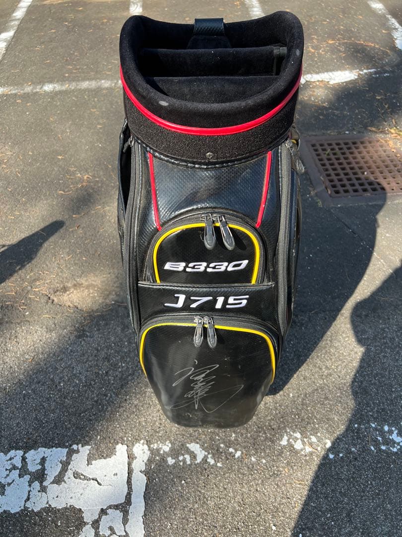 BRIDGESTONE GOLF 宮本勝昌サイン入りキャディバッグ