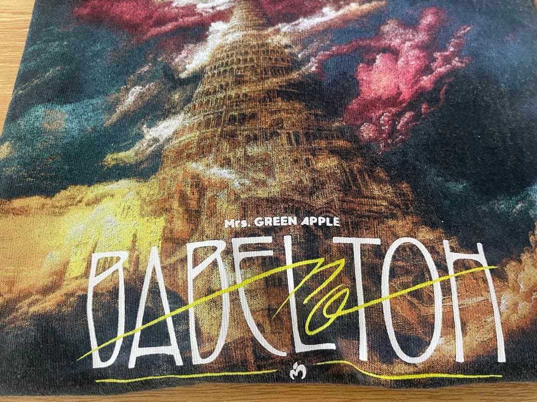 ミセスグリーンアップル バベルの塔 Tシャツ Sサイズ タオル セット