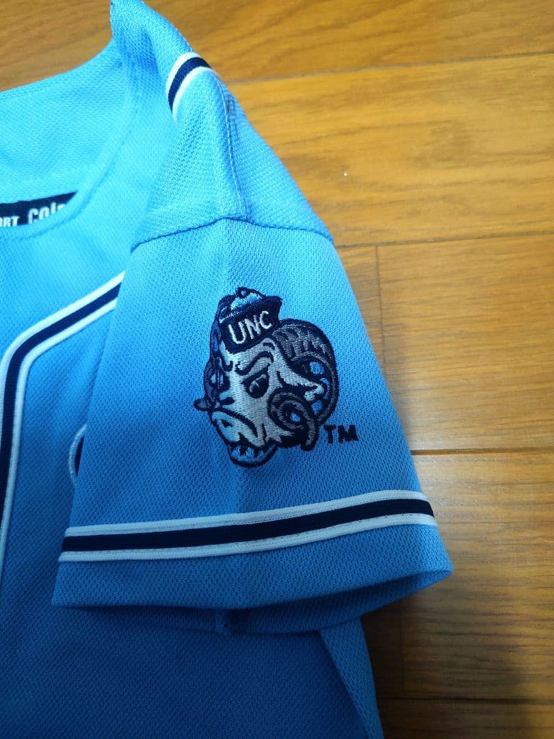 UNC Tar Heels ノースカロライナ ベースボールシャツ 古着