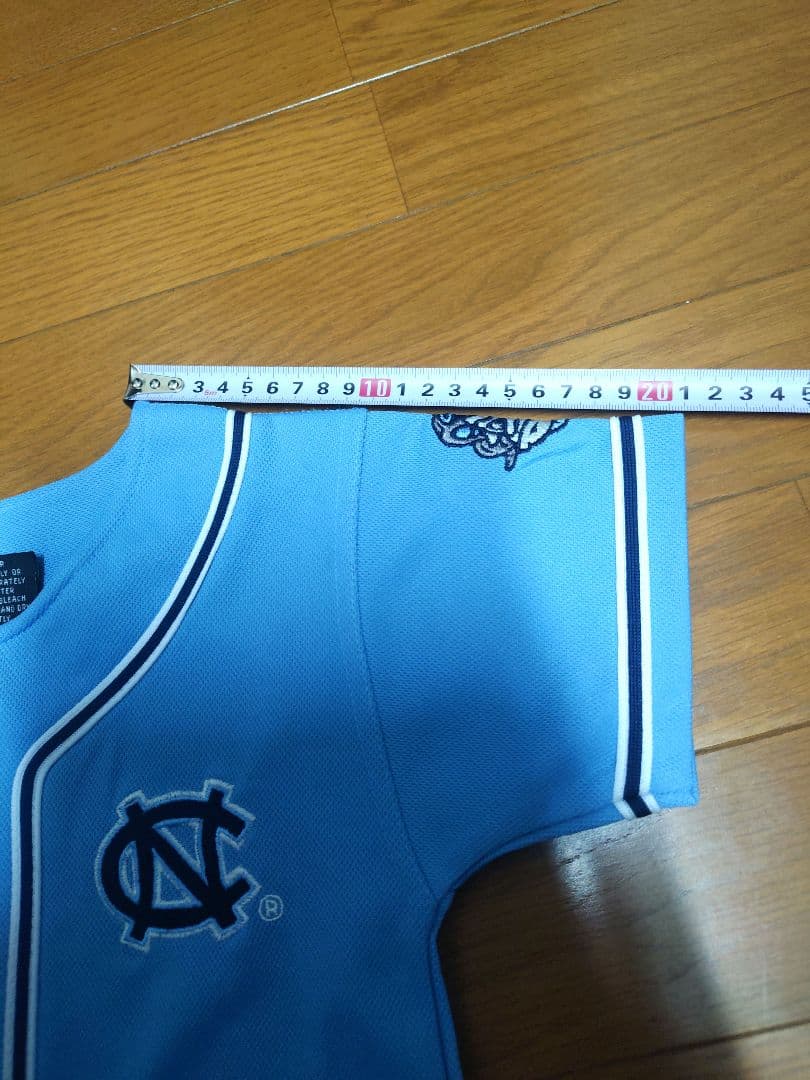 UNC Tar Heels ノースカロライナ ベースボールシャツ 古着