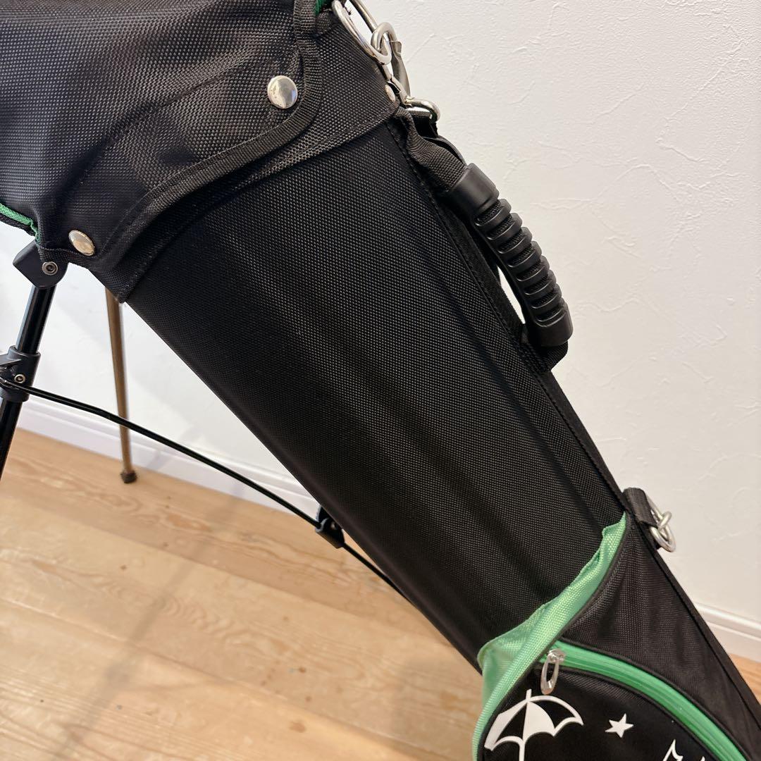 K459 美品 アーノルドパーマー 超軽量 スタンド式キャディバッグ