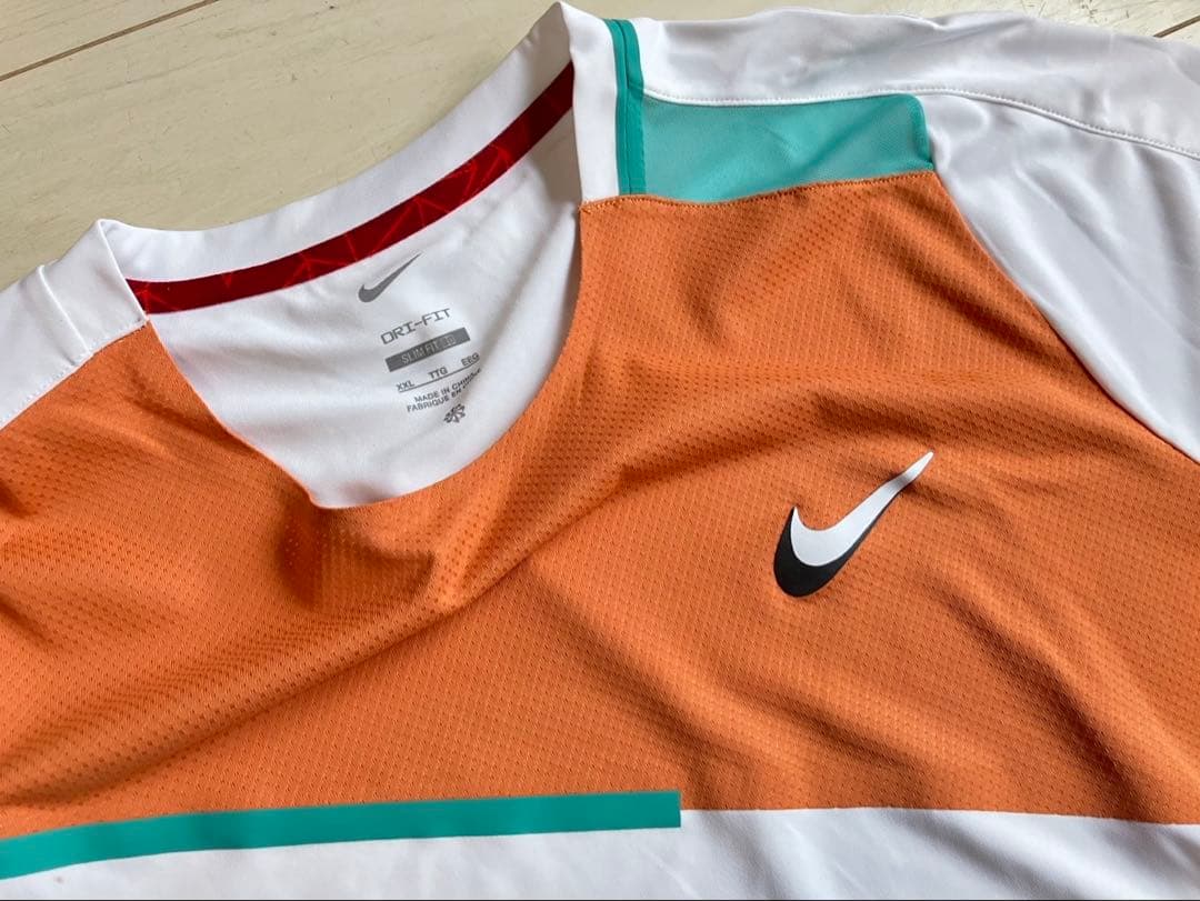 美品 NIKEナイキ メンズテニスウェア スラムDRI-FIT