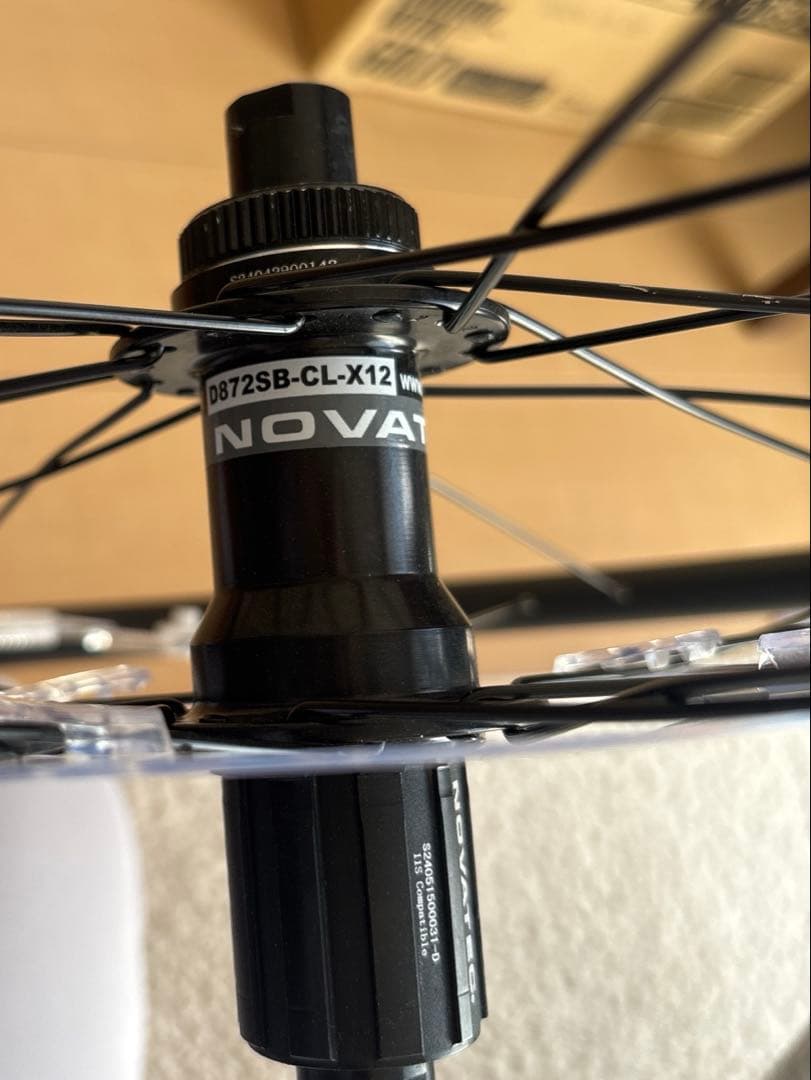 ロードバイク用ホイール 前後セット 700C ディスク用