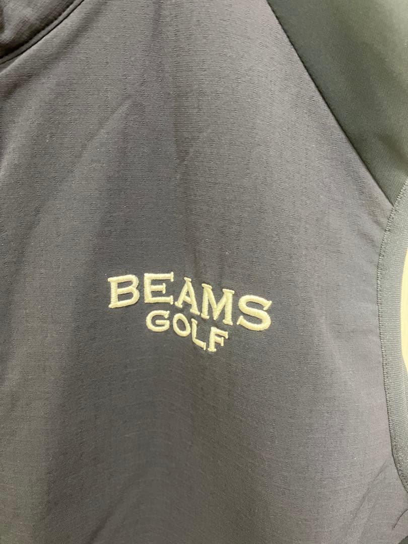 BEAMS GOLF テクノ フリース ストレッチ ジップベスト　XL