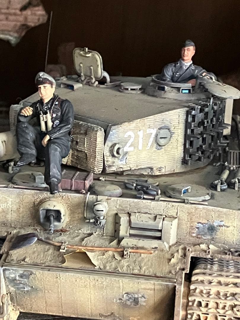 1/35TIGER1オットーカリウス　レニングラード包囲戦【ジオラマセット】