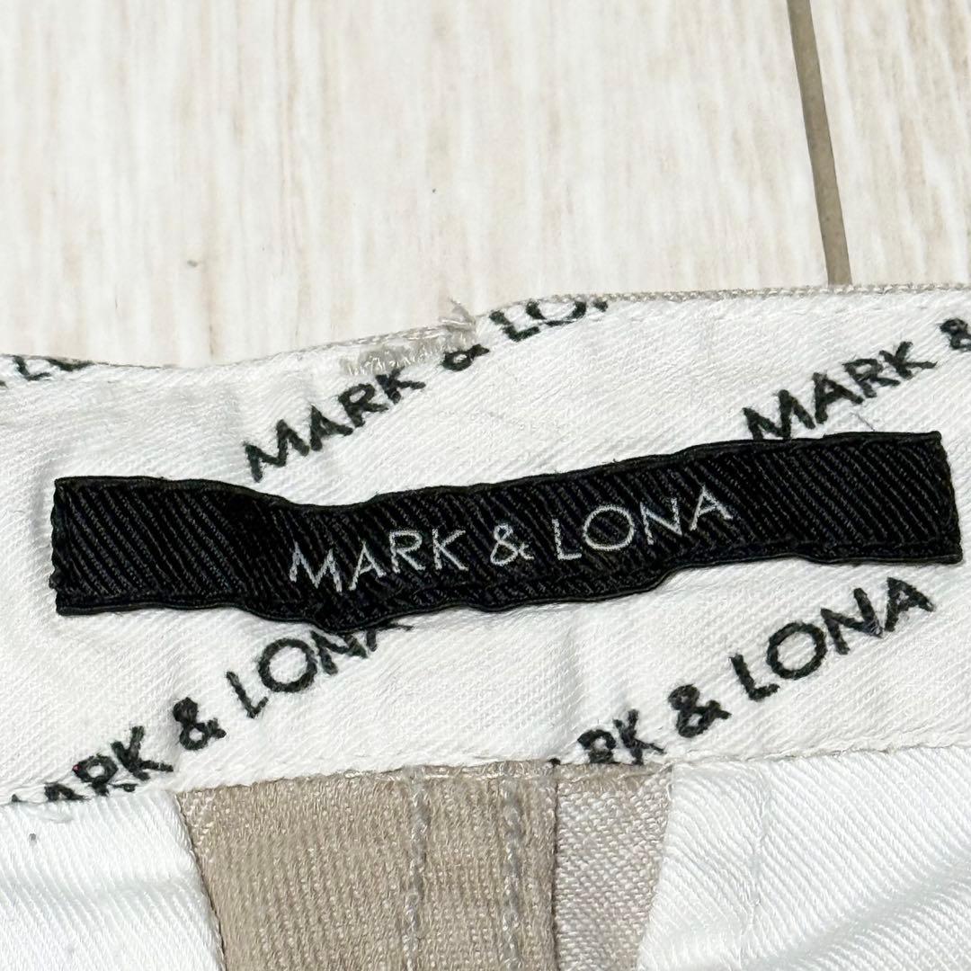 MARK&LONA マークアンドロナ　カモフラ　パンツ　ズボン　M ベージュ系