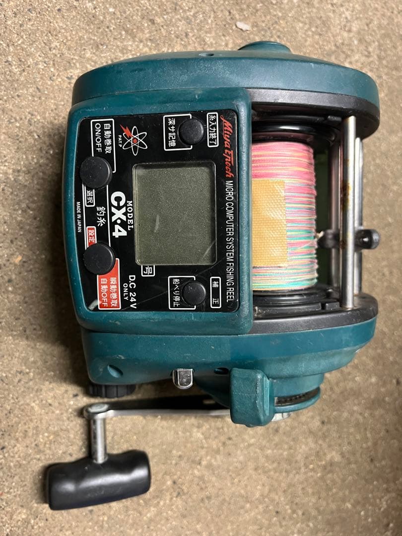 COMMAND CX-4 電動リール DC 24V ジャンク品