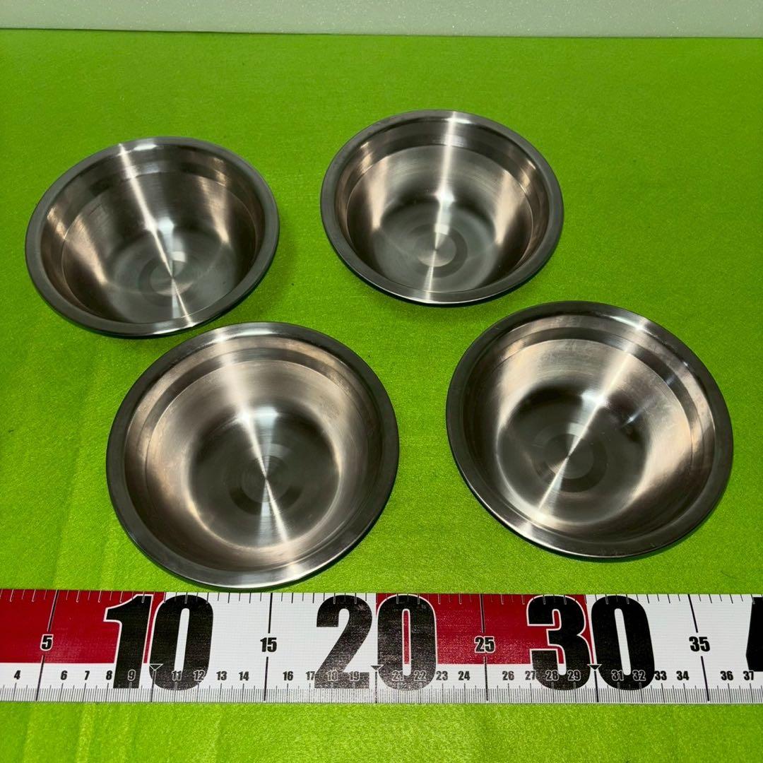 ステンレス製アウトドア皿4枚×7セット