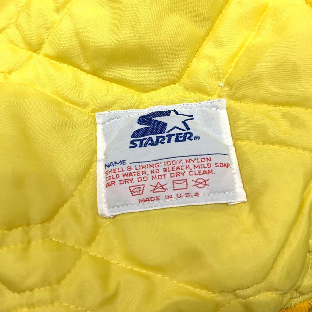 90s USA製 STARTER レイカーズ スタジャン Sサイズ NBA