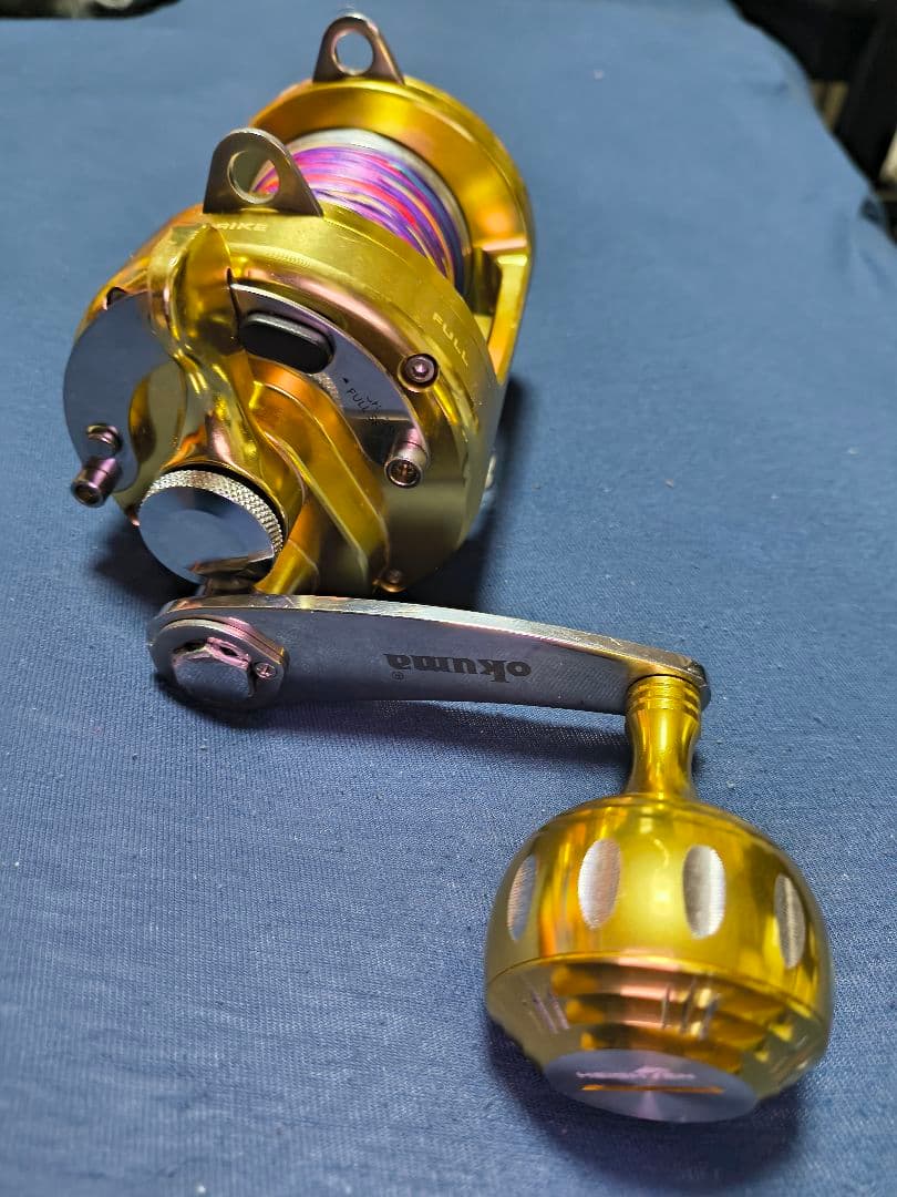 okuma TITUS TG 15 両軸リール ゴールド