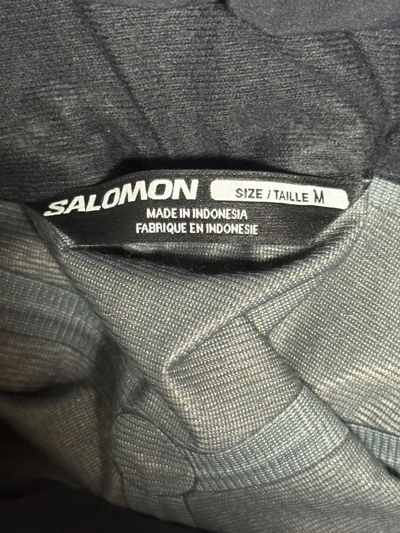 サロモン メンズ シェルビブパンツ M MOON PATROL GORETEX