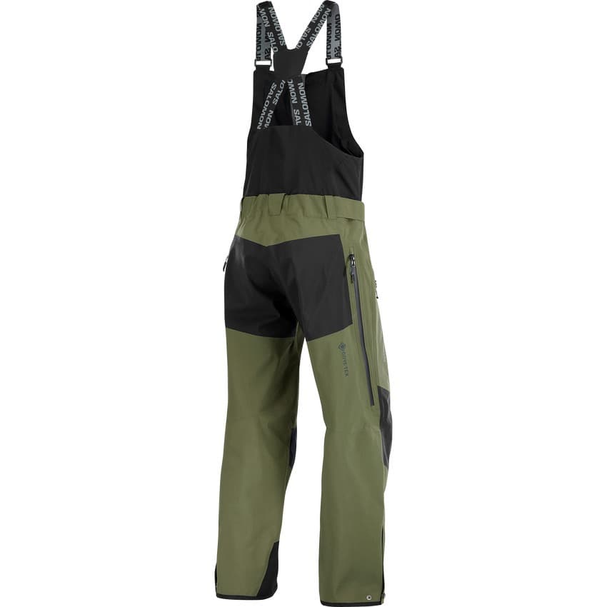 サロモン メンズ シェルビブパンツ M MOON PATROL GORETEX