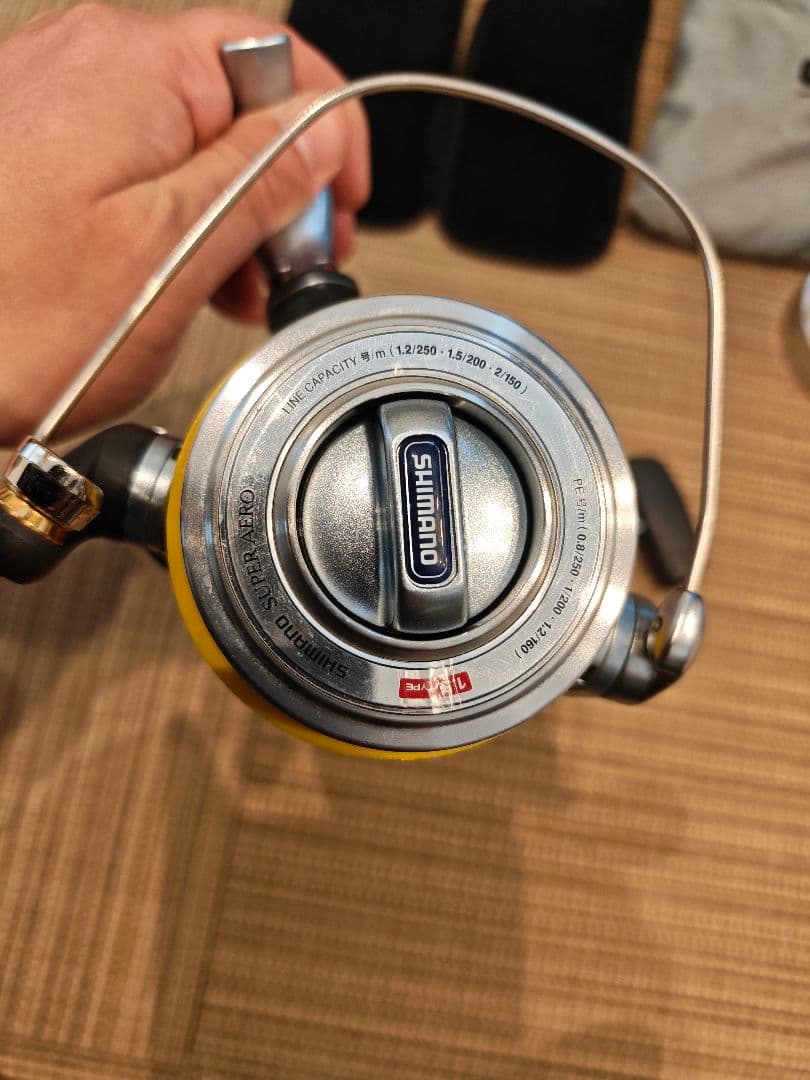 SHIMANO SUPER AERO EV スピニングリール