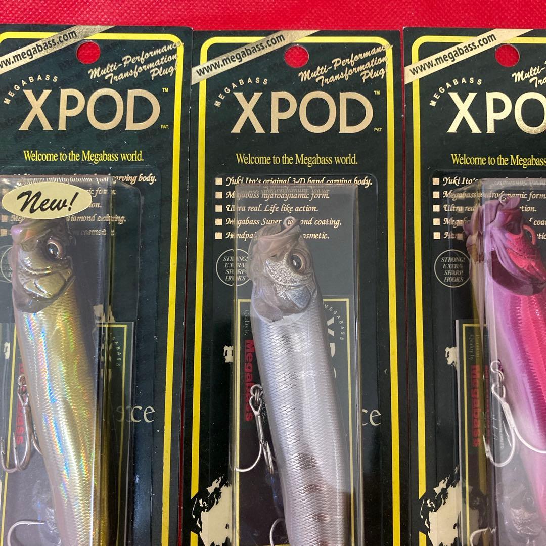 【新品・未使用品】 Megabass XPOD 5点セット